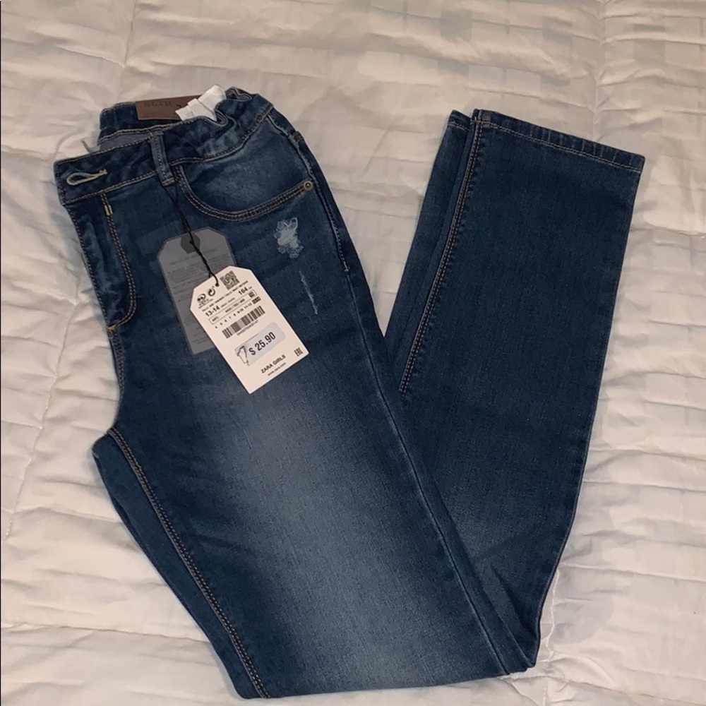 Zara girls jeans